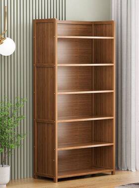 架子地多层收纳置物架储防物架简RAT易学生卧室家用大书容量尘落