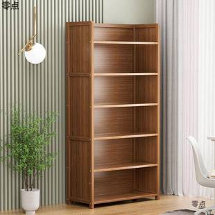 架子地多层收纳置物架储防物架简RAT易学生卧室家用大书容量尘落