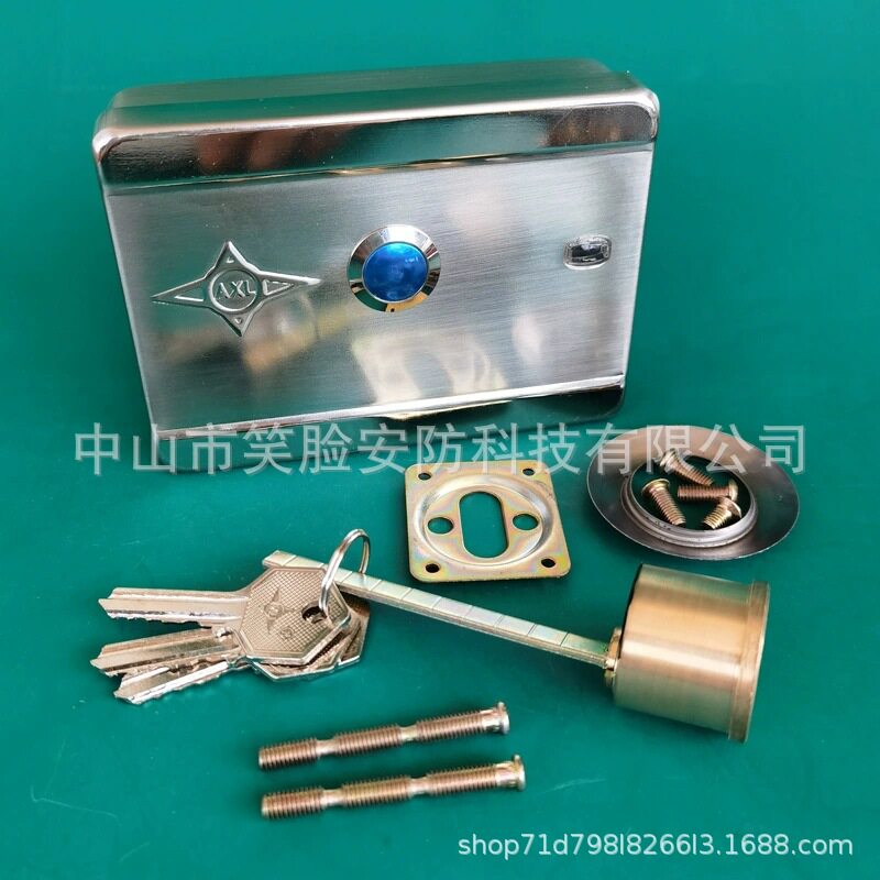 安星磁力锁控制器门禁电磁锁控制盒楼宇对讲控制盒电锁开门控制盒