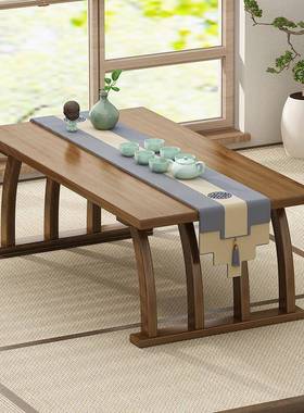 桌抄经榻榻米几古风坐地茶43365桌小型式桌子窗台中阳矮台飘窗小