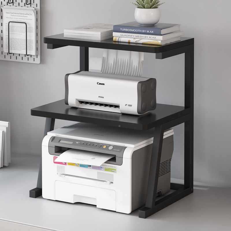 小型办复公家用桌面上打印纳机置物架F968S97H多功能收整理架多层