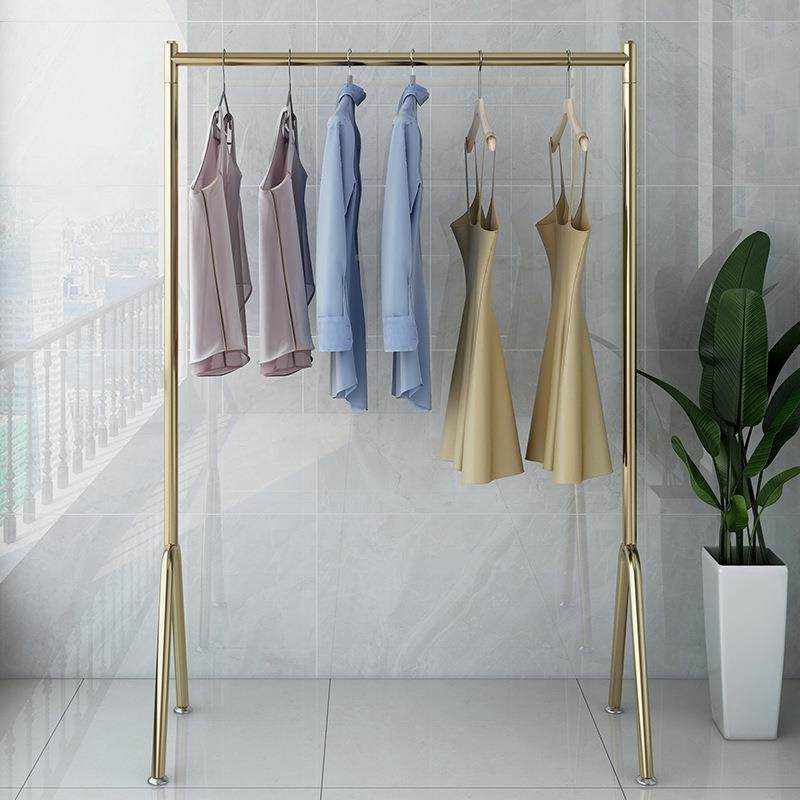 挂衣架台落地卧单杆式阳凉衣服架室内晾晒衣杆家用F76SMT7M简易衣