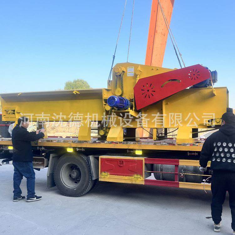 移动式木材筑合模破综合木头竹子破碎综机1200型建工地板粉碎机可