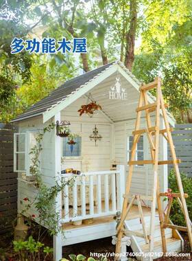 民宿售防腐搭建小木木屋货别墅售亭户外LNZ外防货移动可防腐木屋