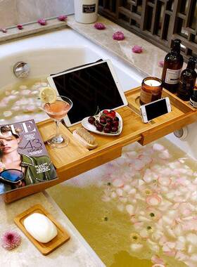 家伸缩HX-81111卫生间置物架多功能防可水浴缸架沥用浴室滑浴桶洗