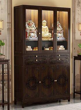 新中式堂农厅家用堂屋玄关桌供桌家用香案八客村仙桌UDV中非实木