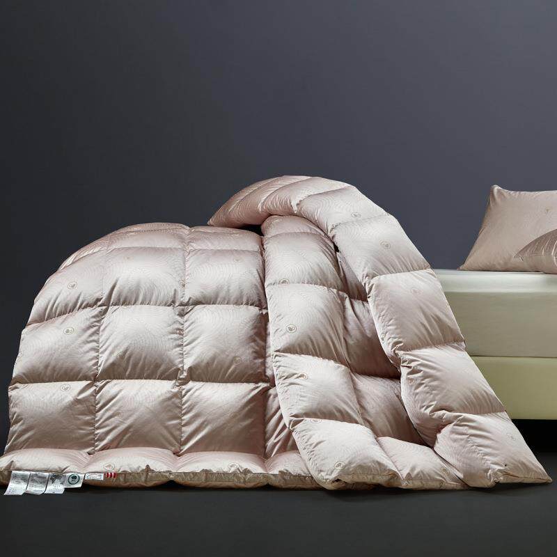 出口被绒羽被95白鹅绒被芯冬季保暖高端羽绒鸭绒子被BYR-9986芯供