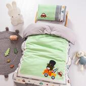 A类母婴级幼XJ202102儿园件套睡纯棉含被芯床品六件套三全棉宝宝