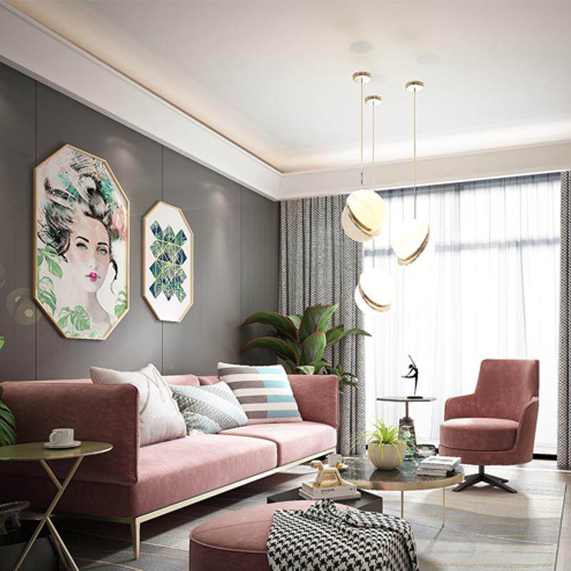 PU条吊灯带顶灯槽线客厅线餐线厅造型顶角线灯池线简1约现代风格