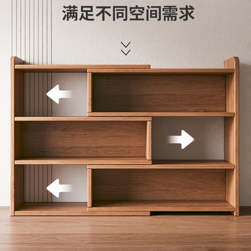 桌面置物架桌上书架多层书桌收纳储物柜子简易学生家用办公小书柜