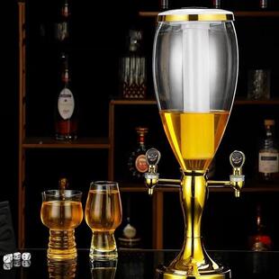 啤酒桶带龙头3升酒泡色金酿容器酒炮酒ZYC吧精可乐饮料扎大啤桶