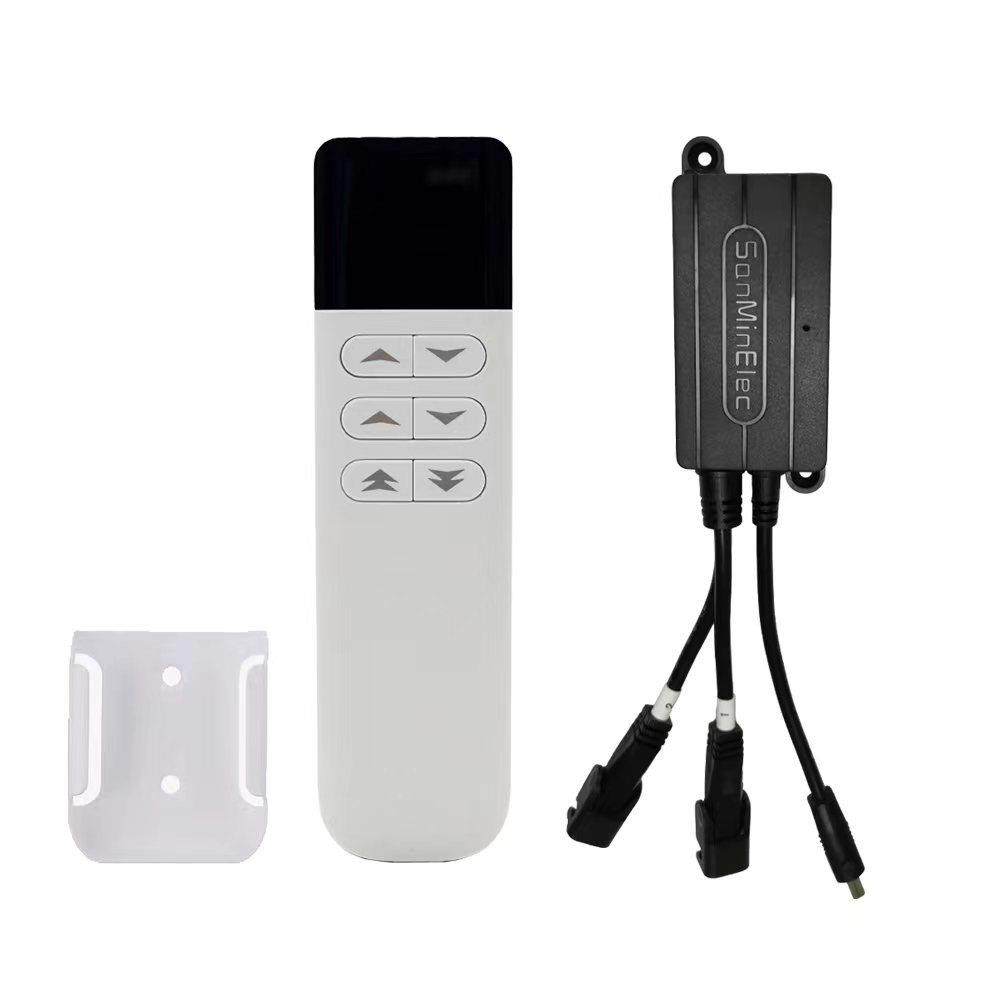 电动降床开窗电器电视护理床2.4G单机升无线遥控一拖319二控制器