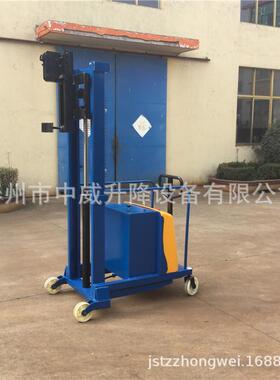 直MBF销抱可箍翻式半动油桶转车倾式电动油桶倒料车电直销