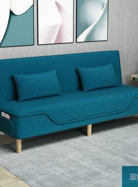 可拆出洗沙发床两用休沙午小户型沙发单人双人折叠租房VRN小发户