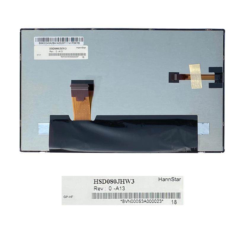 8寸液晶屏-40度宽8温晶屏800液亮度瀚彩原装模HSD00JHW3-HWX组A13