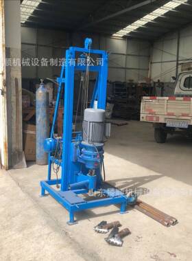 家用电打井机小型相电3JS-80K动W农田灌溉钻井两机家用钻孔机