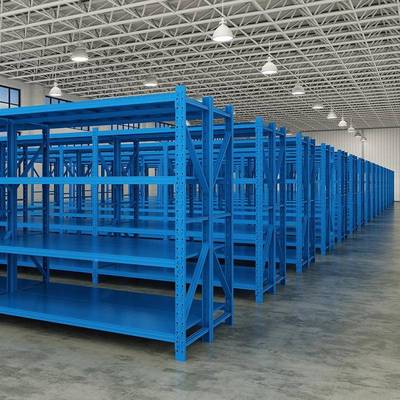 货架物多层仓置储24561237仓库家用重型架子角钢架快递超市储铁藏