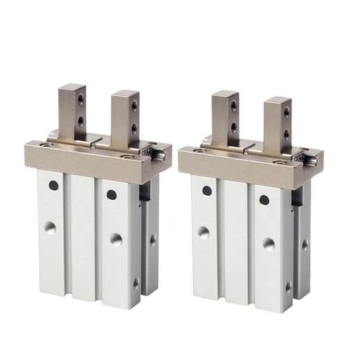 HF2GWR0小型手指气缸夹爪气动夹具HFP20-10P/16/2闭0/25/支点开型