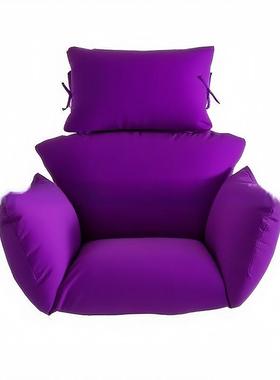 外篮坐垫跨境TEMU亚马吊MUN逊秋千垫鸟巢圆靠形摇椅靠垫户躺椅背