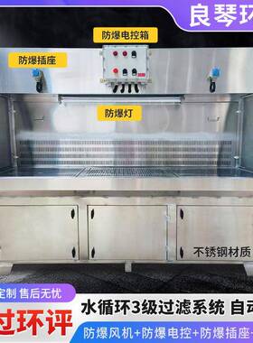 VLE打磨台除尘台抛光打台净式化台石尘材木工粉湿工磨业吸尘工作