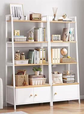 厅NZA客置物架落地多层收纳架展卧室书铁架靠墙艺示储物柜子梯形