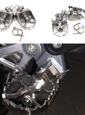 适用于宝马R1150GS R1200GS ADV 1250GS ADV脚踏加宽旋转脚踏改装