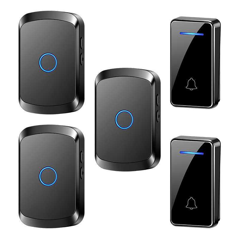 自发电门铃无线家用超远距离不用电池二拖三智能电子遥控防水门铃,3C数码配件,摄像机配件,淘宝优惠券,粉丝福利购,淘宝优惠卷