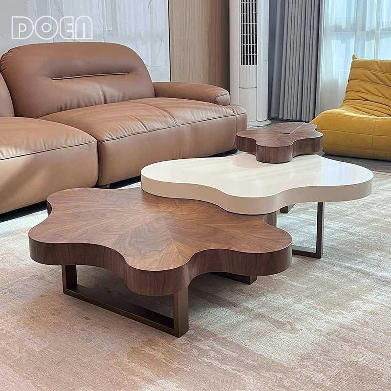 奶油风云朵实木茶几不规则意式客厅创意网红简约现代异形个性茶几,模玩/动漫/周边/娃圈三坑/桌游,模型制作工具/辅料耗材,淘宝优惠券,粉丝福利购,淘宝优惠卷