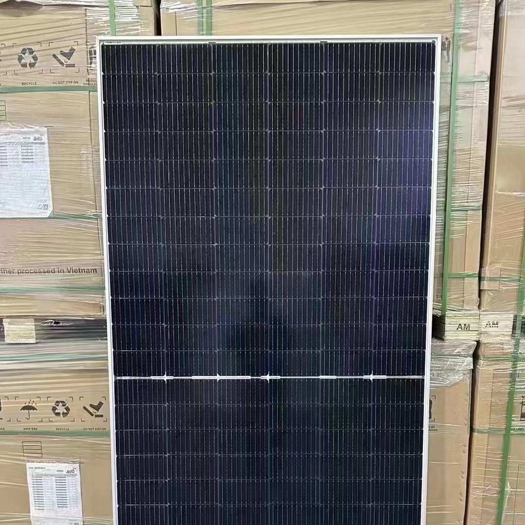 晶科N型正A级575w 双面双玻长线太阳能光伏板 太能电池板厂家质保