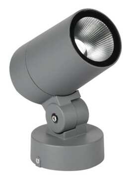 新款投光灯cob外墙投射灯桥梁柱子投光灯灰色洗墙射灯