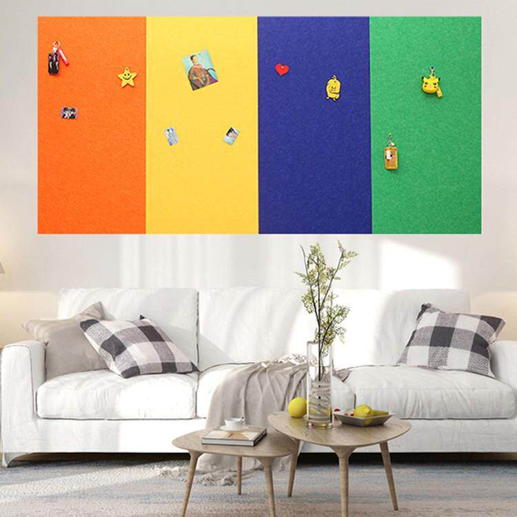 加厚12毫米毛毡板幼儿园作品展示墙贴软木板照片墙背景板墙面装饰