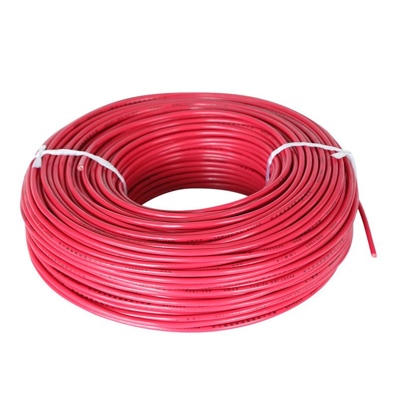 RV4多股铜线软线端子电线0.30.752.54平方电子线家用导单芯