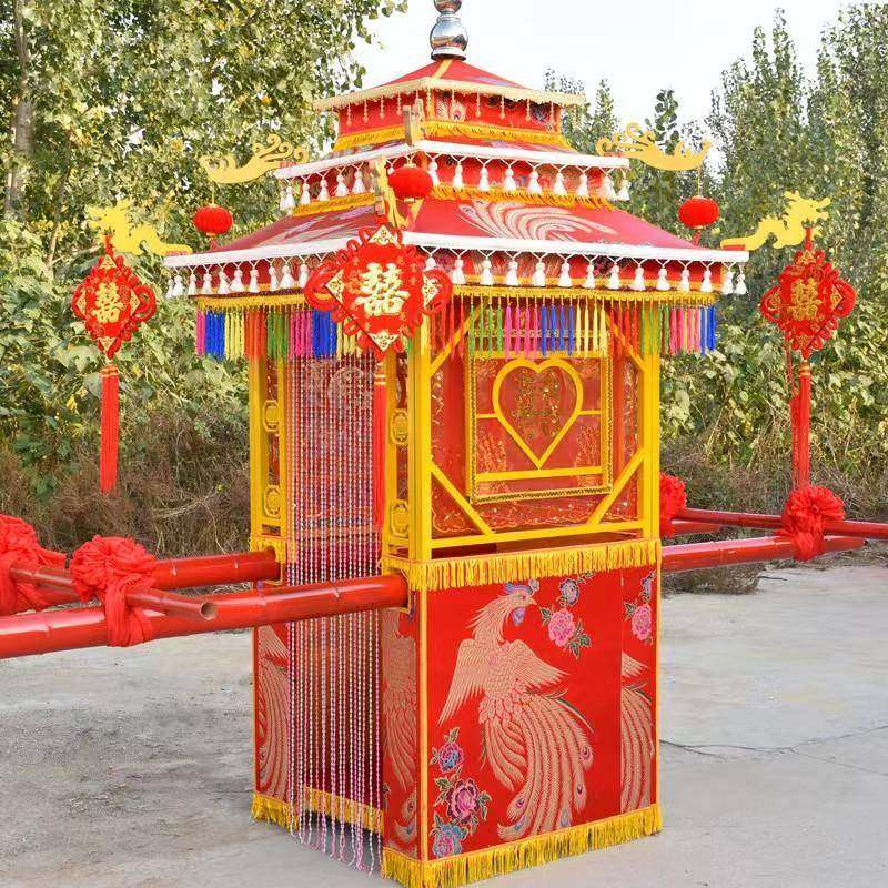 花轿婚庆喜轿子八抬大轿新娘轿中式结婚影视道具迎亲牌直销,节庆用品/礼品,陪嫁用品套装,淘宝优惠券,粉丝福利购,淘宝优惠卷