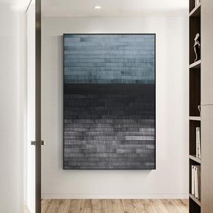 手绘油画肌理画赤贫风客厅抽象画后现代玄关装饰画有纹理质感挂画