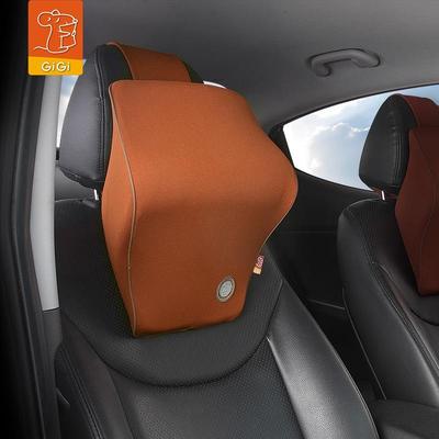 GiGi汽车头枕记忆棉护颈枕车用座椅可调节头靠枕分销