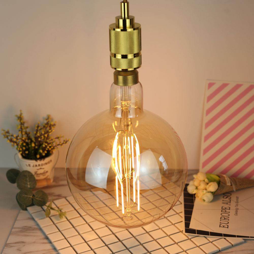 G200灯泡吊灯光源球泡6W8W仿古灯LED灯丝灯护眼可调光复古氛围灯