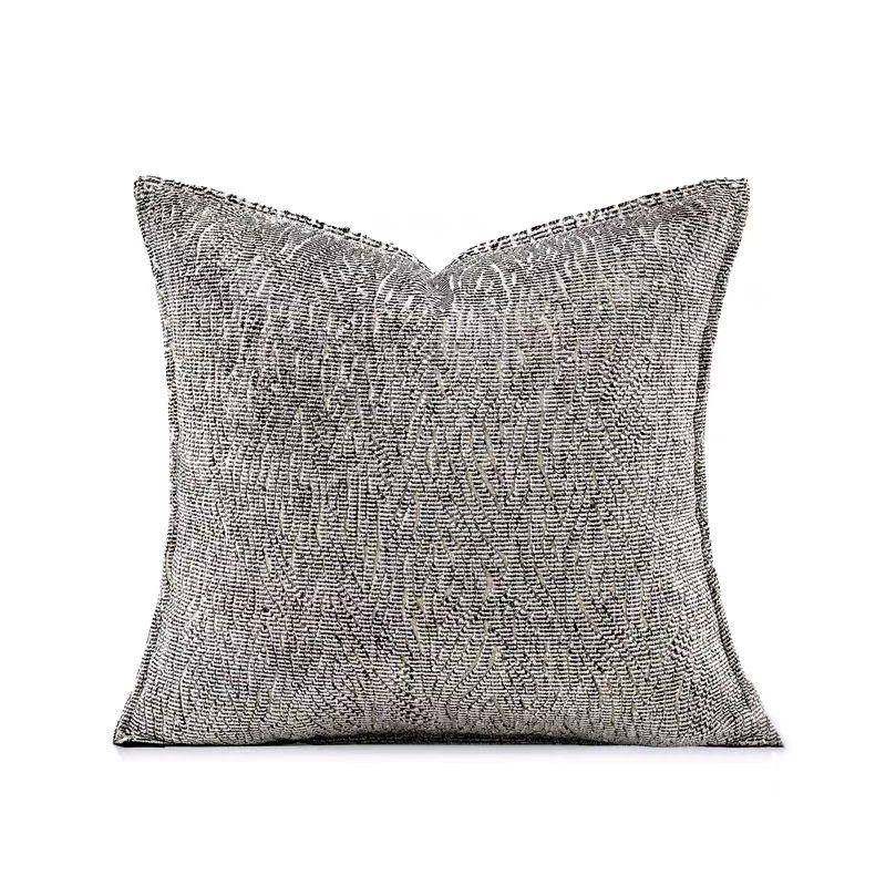 样板房客厅抱枕轻奢简约现代软装沙发靠垫方枕样板间酒店抱枕