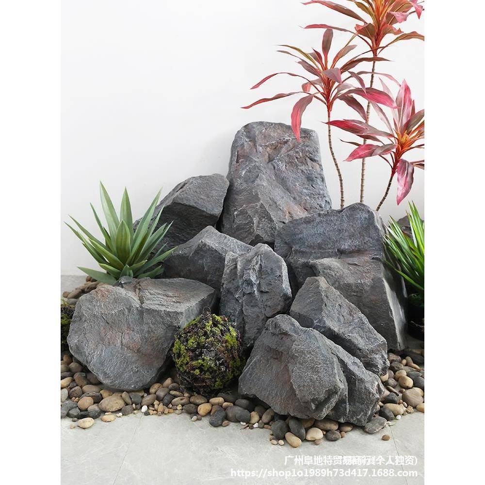PCIZU仿真假室石头墙面道具泡沫雕拍摄具园林塑假山内造道景观垒