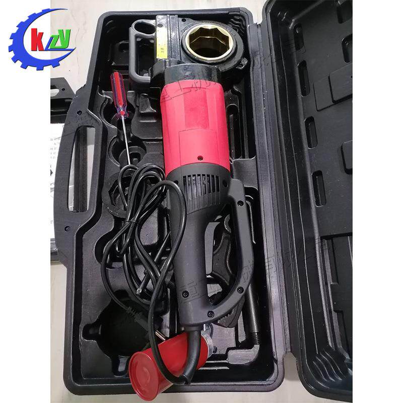 小型便捷式手持电动套丝机管道螺纹攻丝机镀锌管铁管套丝设备