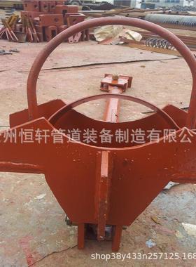SD1水平管道单拉杆长管夹组件，单径向限位管夹，轴向限位管夹