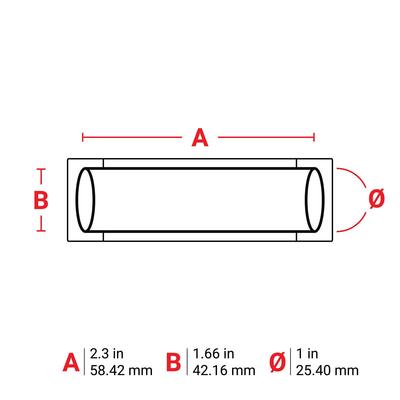 2HX-1000-2.3-YL/58.42x42.16贝迪BRADY-热缩套管聚烯烃