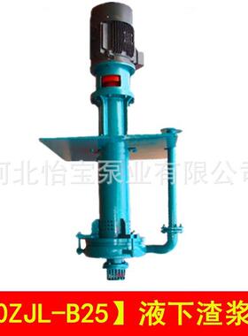 40ZJ-B25L液下渣浆连立式渣浆泵扫地泵地坑直泥泵浆HRI细沙泵