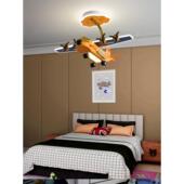 童e房间运输机飞机灯男孩卧童室804灯创意ld现代时尚 男儿卡通吸顶