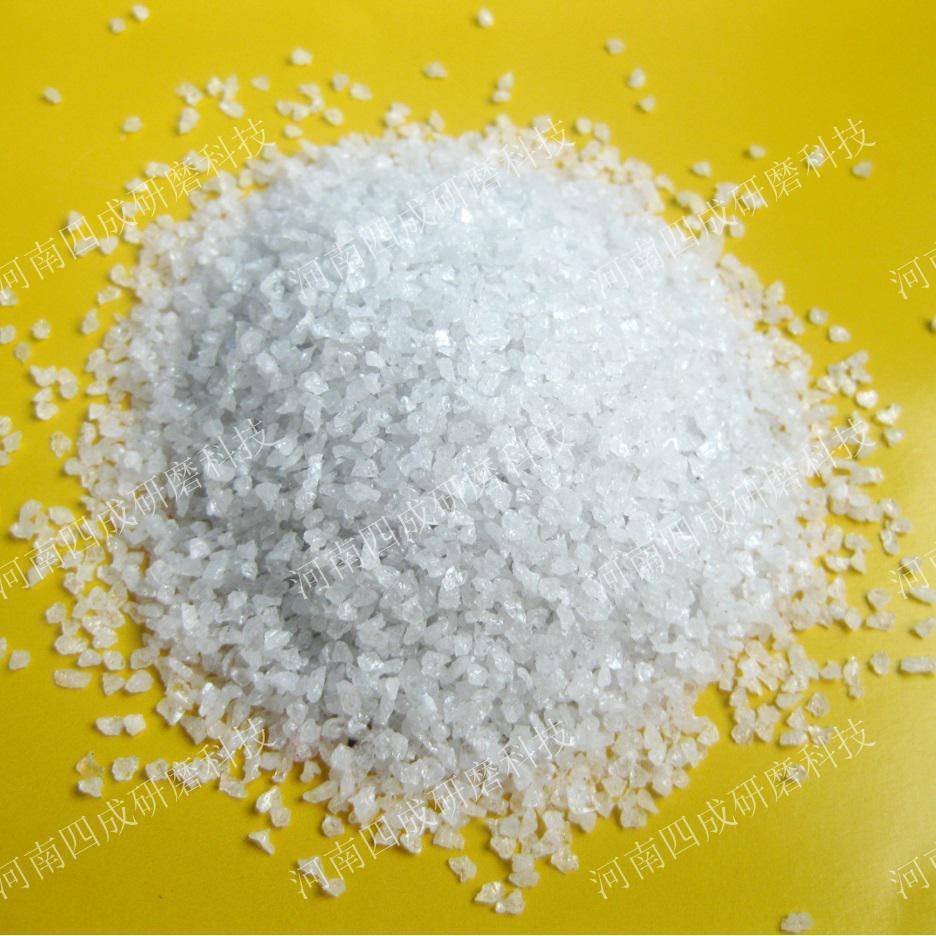 陶瓷砂用轮用白刚玉白不锈钢喷砂刚玉白色金喷砂用白刚砂