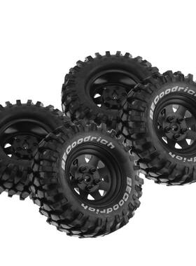 1.9F4R4轮T毂TRX仿真F770MS攀爬N4轮胎100mm直径SCX10W1寸59