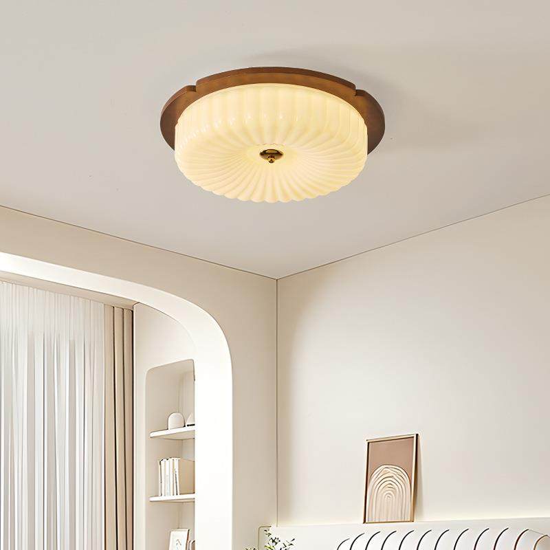 中古轻黑奢胡22954桃木吸顶灯新款全卧护室灯光谱眼美式复古主卧,家装灯饰光源,客厅吸顶灯,淘宝优惠券,粉丝福利购,淘宝优惠卷