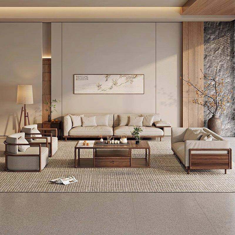 北美胡桃木实木沙发黑组UIQ合客厅新式宋氏学大户型中三人别墅美,电子元器件市场,其它元器件,淘宝优惠券,粉丝福利购,淘宝优惠卷