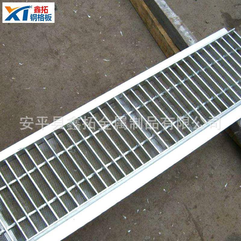镀锌钢格板格板栅不锈钢排场水沟盖格栅地下停XT-89655车排钢水沟