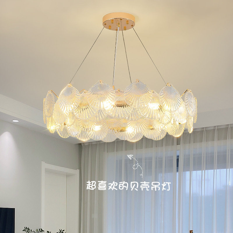法式水晶吊灯轻奢客厅主灯现