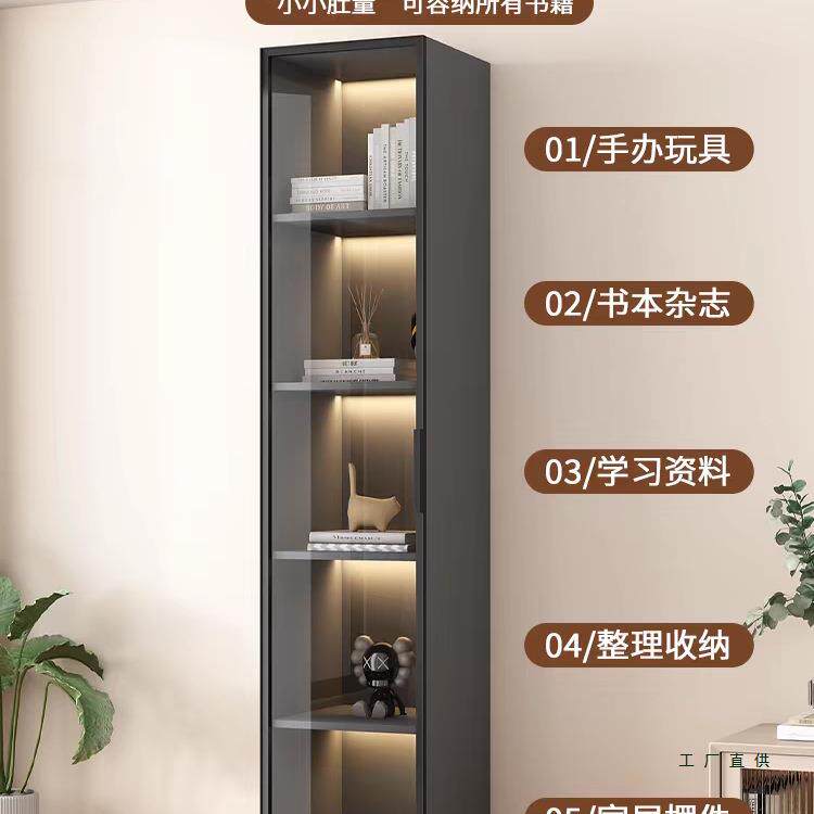 实木书门柜一体整AKH墙顶新中酒柜带玻式璃展示柜定制尺寸定做到